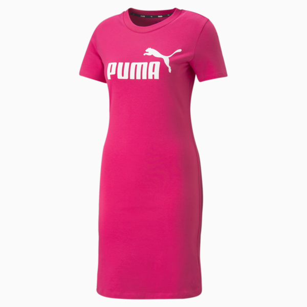 Essentials Slim Fit Women's Tee Dress, Orchid Shadow, large-ZAF