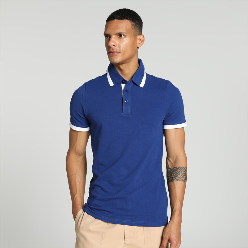 

Men's PUMA Pique Tipping Slim Fit Polo