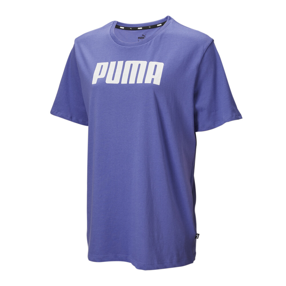 ESS PUMA Women's Boyfriend Tee Blue PUMA