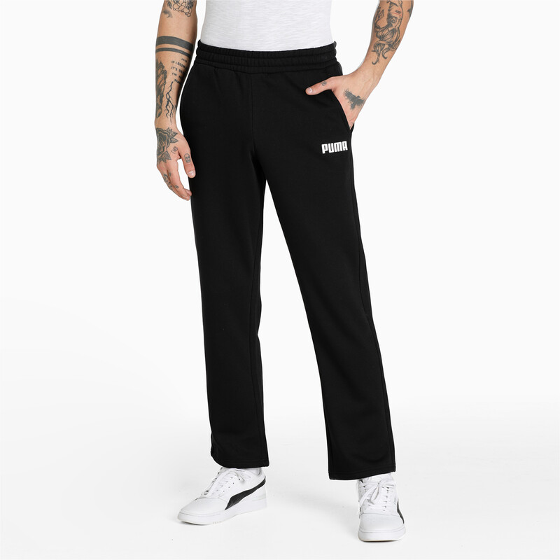 

Men's PUMA Essential Knitted Regular Fit Pants, Black