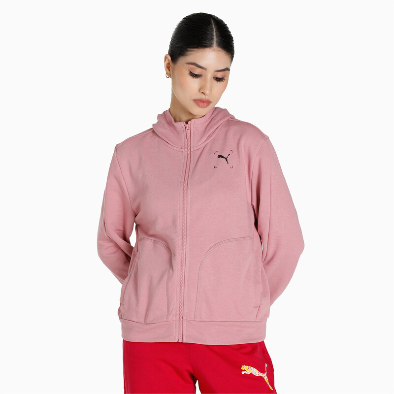 

Women's PUMA NU-TILITY Full Zip Hoodie, Foxglove