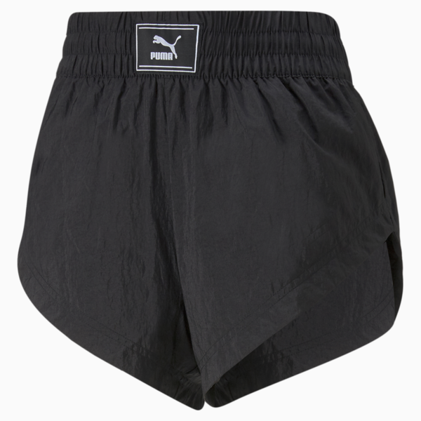 Dare to Woven Shorts Women, Puma Black, large-ZAF