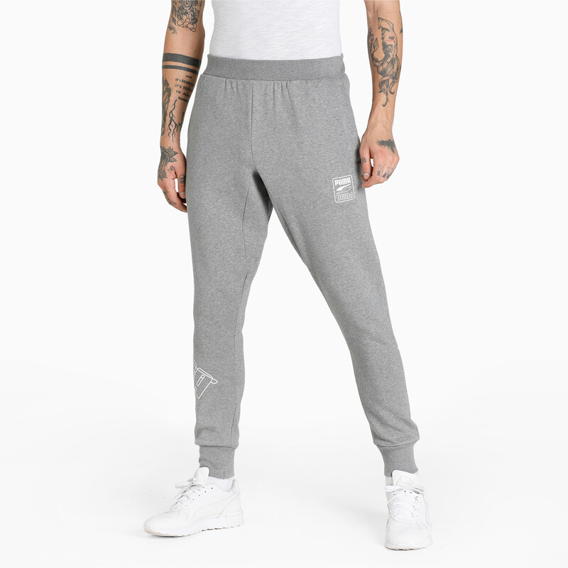 

Men's PUMA Rebel Bold Regular Fit Pants, Gray