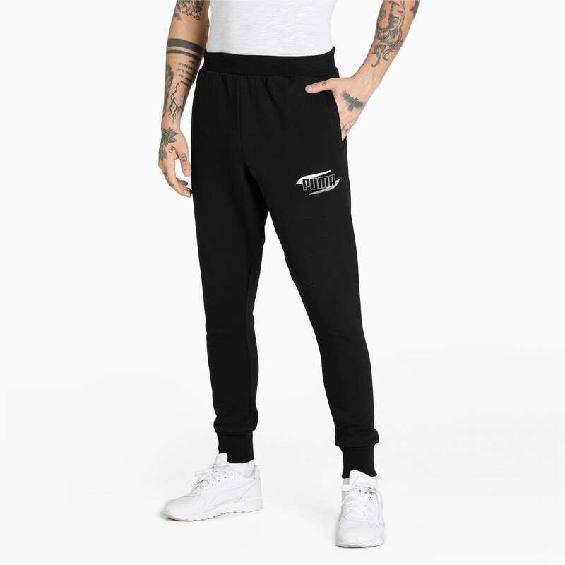 

Men's PUMA Rebel Bold Regular Fit Pants, Black