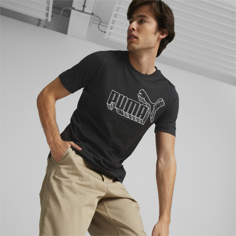 

Men's PUMA No. 1 Logo Graphic Regular Fit T-Shirt