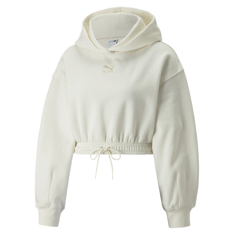 

Women's PUMA Classics Relaxed Fit Cropped Hoodie
