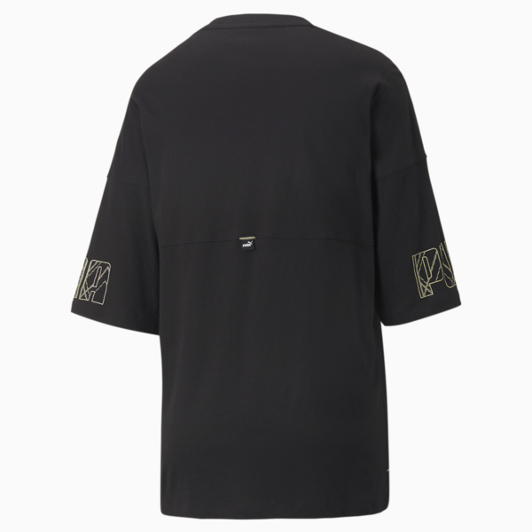 Power Deco Glam Tee Women, Puma Black, large-ZAF