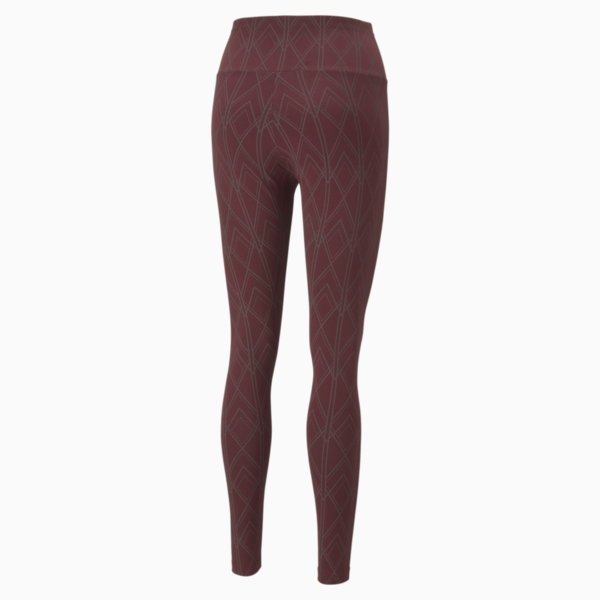 Power Deco Glam Leggings Women, Aubergine, large-ZAF