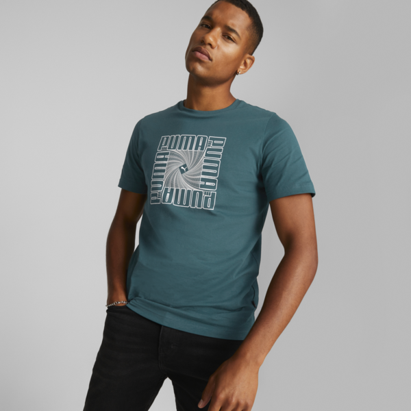Playera para hombre Reflective, Varsity Green, large-MEX