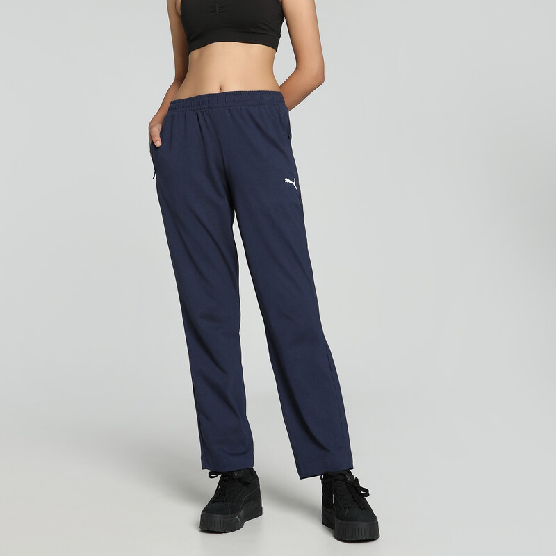 

Women's PUMA Zippered Jersey Regular Fit Sweatpants