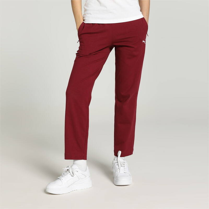 Women's PUMA Zippered Jersey Regular Fit Sweatpants size S