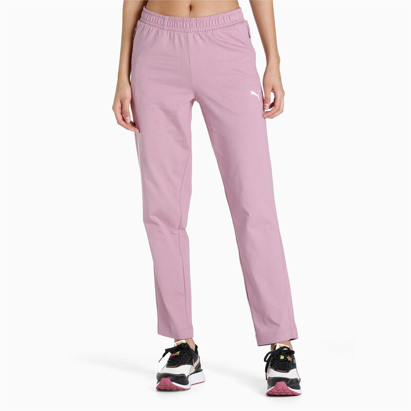 

Women's PUMA Zippered Jersey Regular Fit Sweatpants