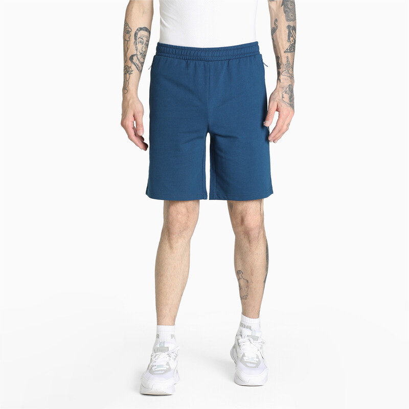 

Men's PUMA Zippered BT Shorts, Black/blue