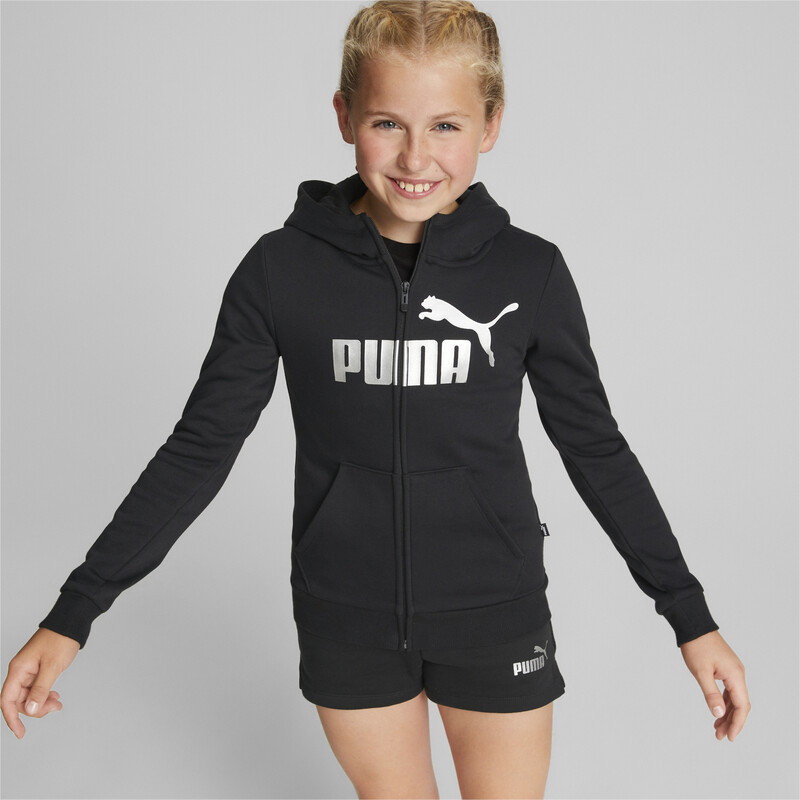 

PUMA Logo Full-Zip Youth Regular Fit Hoodie