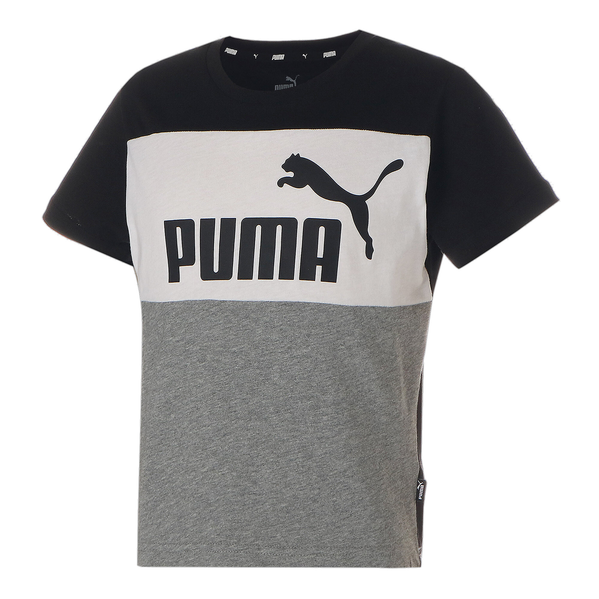 30%OFF！ プーマ キッズ ボーイズ ESS+ カラーブロック 半袖 Tシャツ 120-160cm メンズ PUMA Black ｜PUMA.com