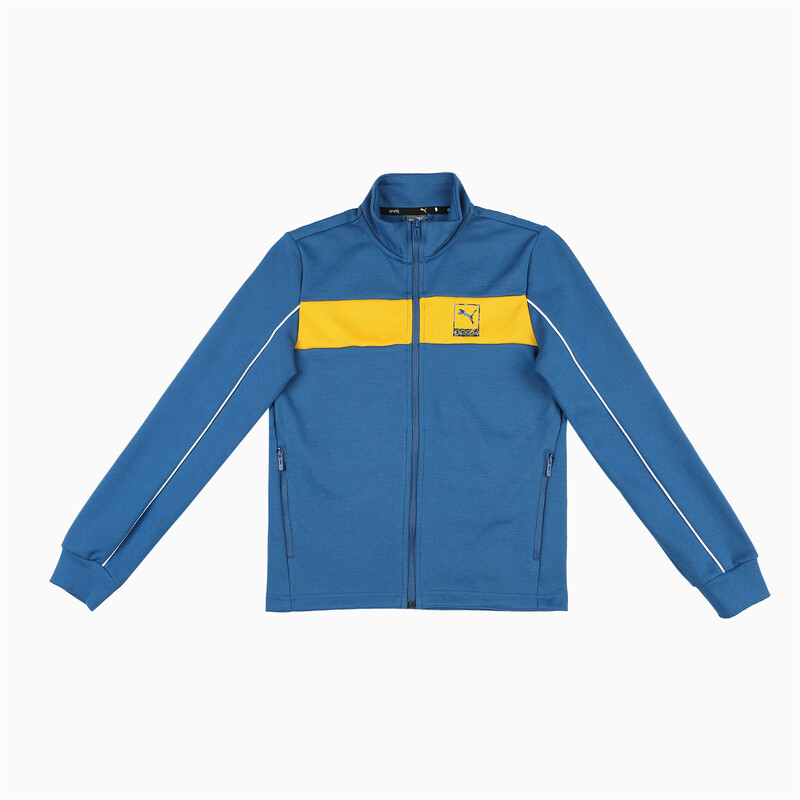 

PUMA X One8 Youth Regular Fit Full-Zip Jacket, Black/blue