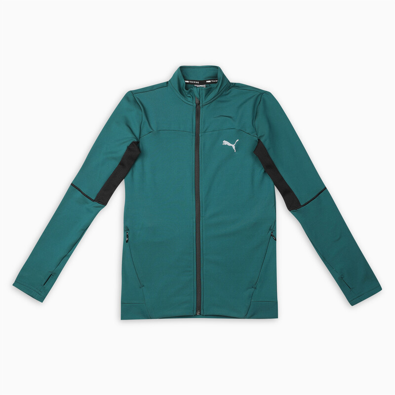 Kids PUMA X One8 Youth Track Jacket in Gray/Green size 7-8Y