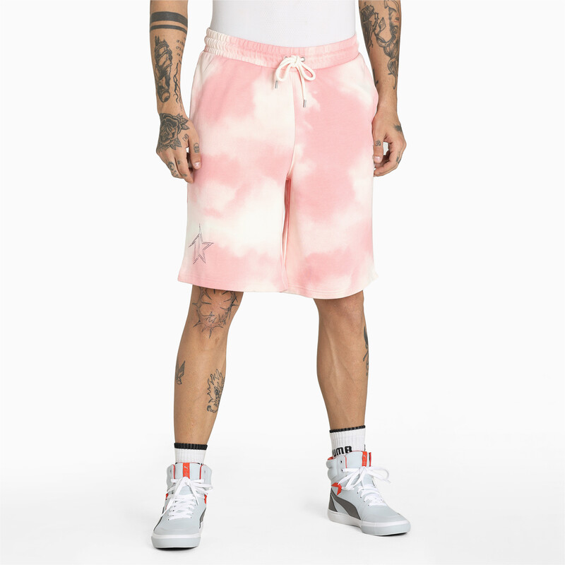 

Men's PUMA X1DER Relaxed Fit Shorts, Pink