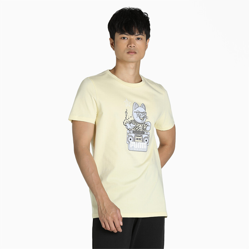 

Men's PUMA X1DER Character Ll T-Shirt, Anise flower
