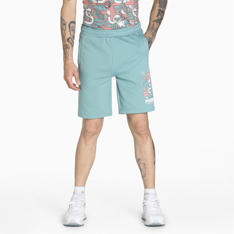 

Men's PUMA X1DER Character Shorts, Black/blue