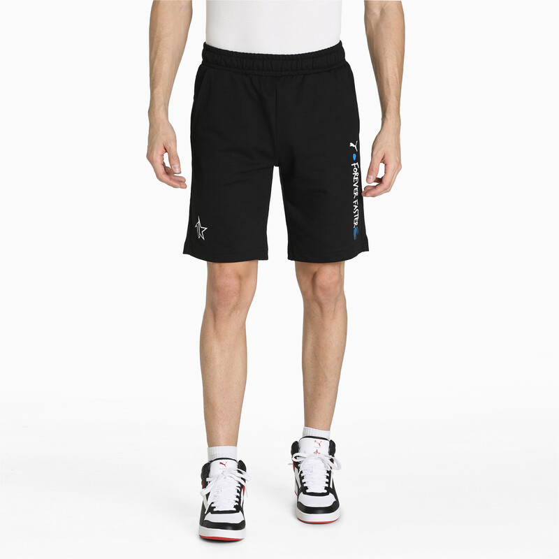 

Men's PUMA X1DER Graphic Shorts, Black