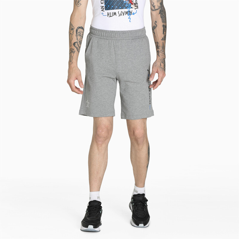 

Men's PUMA X1DER Graphic Shorts, Gray