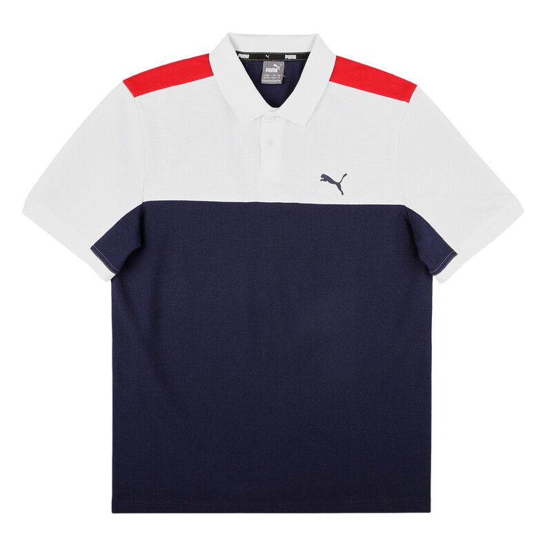 

PUMA Colorblock Youth Polo, Purple