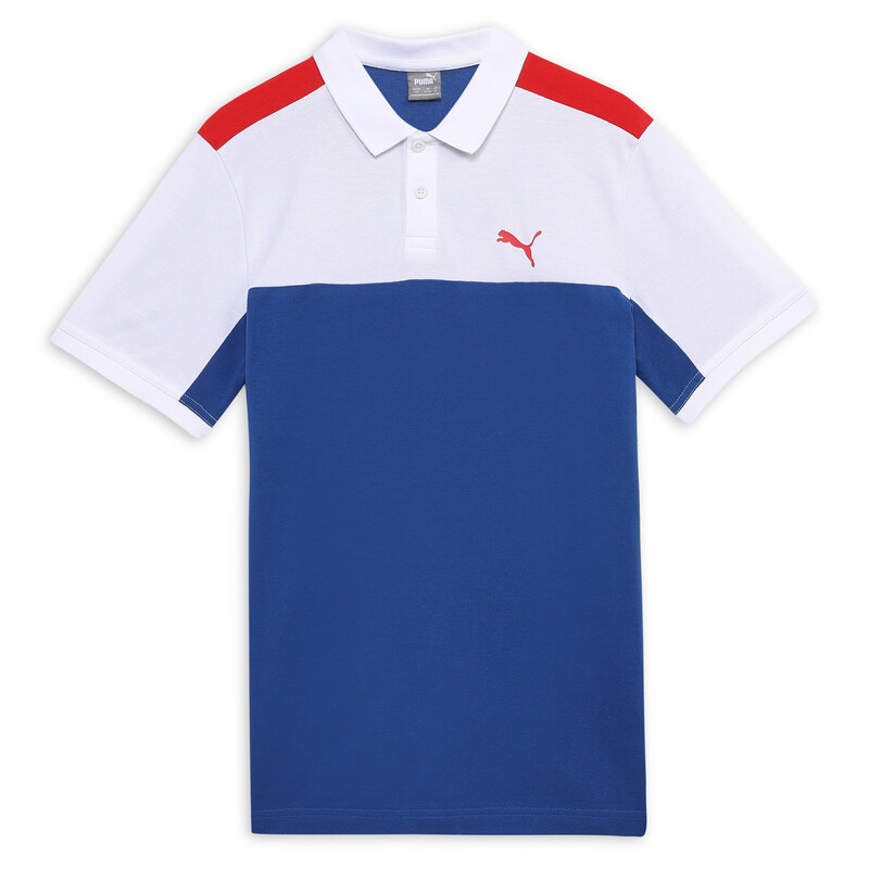 

PUMA Colorblock Youth Regular Fit Polo