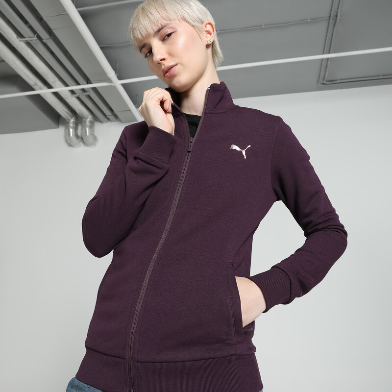 

Women's PUMA Zippered Terry Regular Fit Jacket