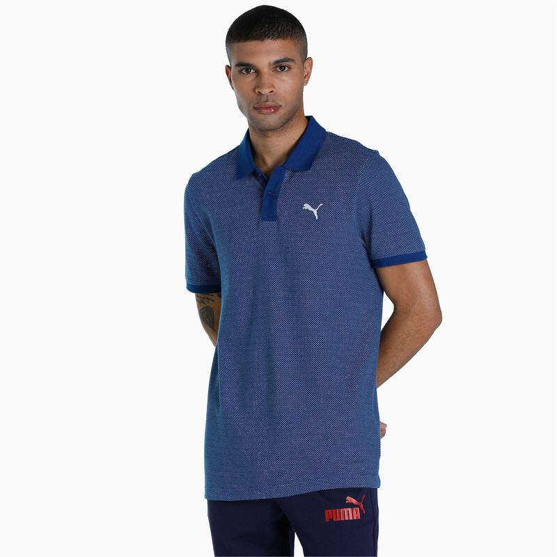 Men's PUMA Jacquard Slim Fit Polo