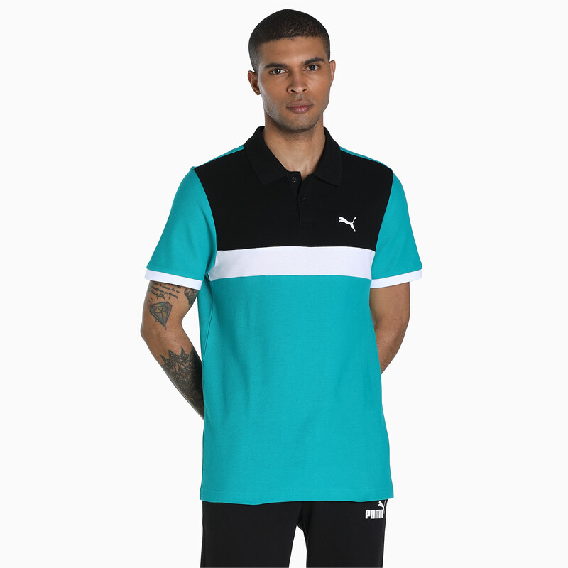 

Men's PUMA Colorblock Slim Fit Polo