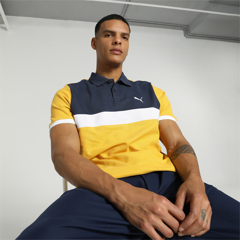 

Men's PUMA Colorblock Slim Fit Polo