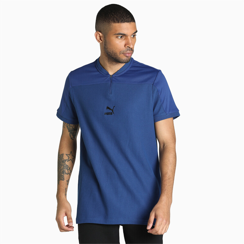 

Men's PUMA Overlay Slim Fit Polo