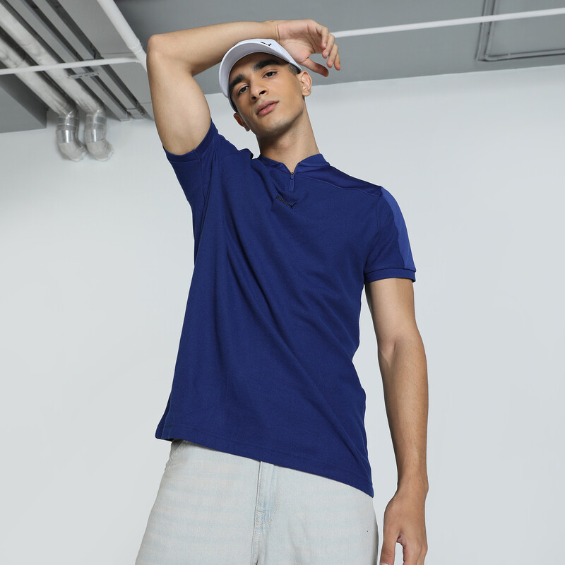 

Men's PUMA Overlay Slim Fit Polo