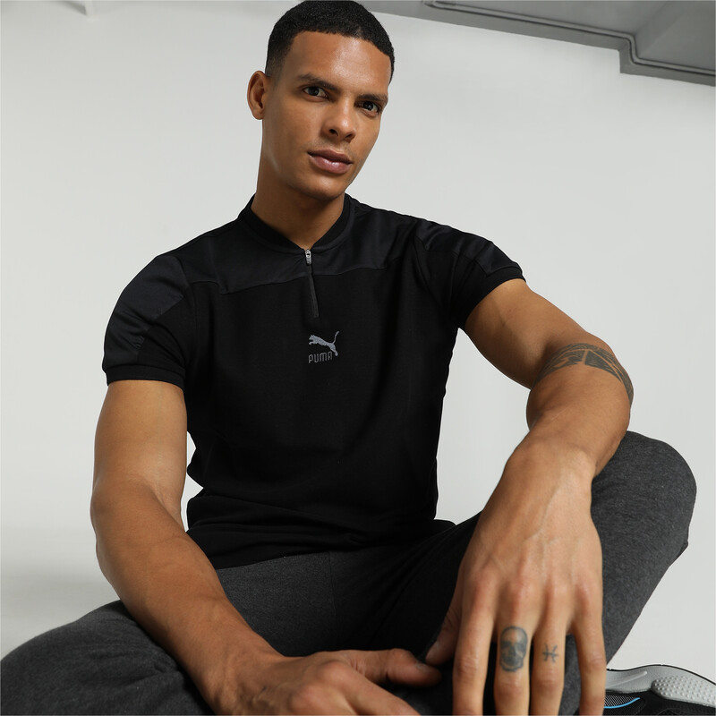 

Men's PUMA Overlay Slim Fit Polo