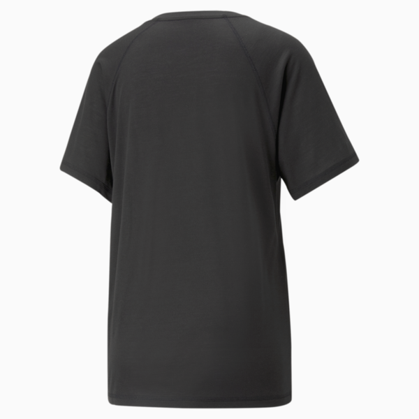 EVOSTRIPE Tee Women, PUMA Black, large-ZAF