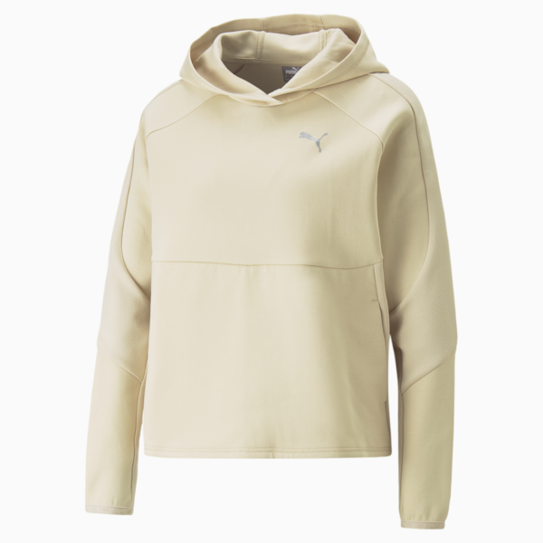 EVOSTRIPE Hoodie Women, Granola, large-ZAF