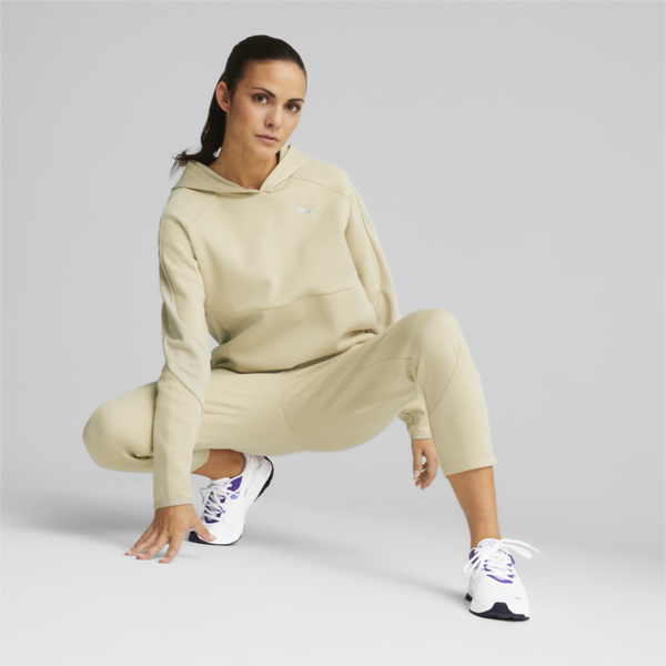 EVOSTRIPE Hoodie Women, Granola, large-ZAF