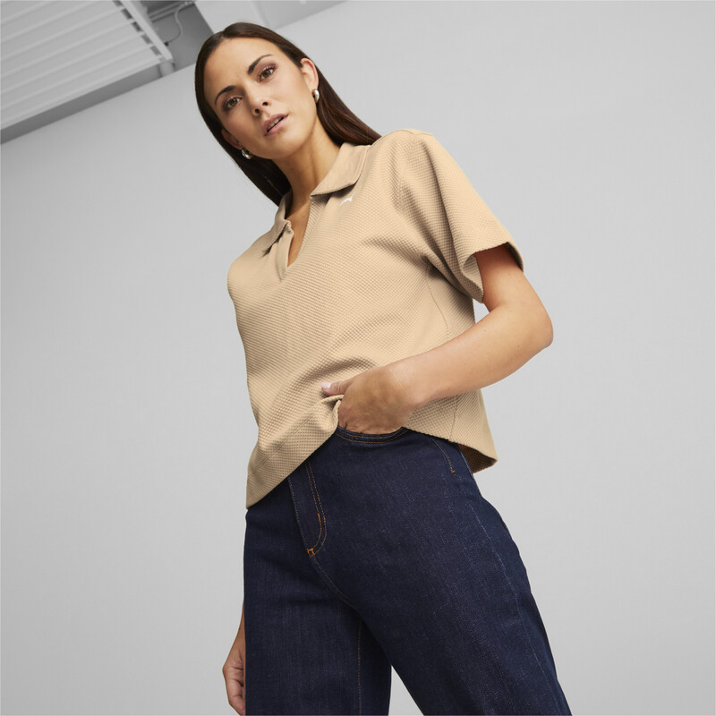 

Women's PUMA HER Relaxed Fit Polo T-shirt