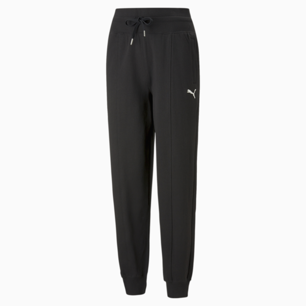 HER High-Waist Pants Women, PUMA Black, large-ZAF