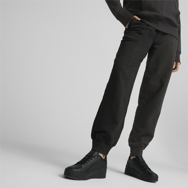 

Women's PUMA HER High Waist Trackpants, Black