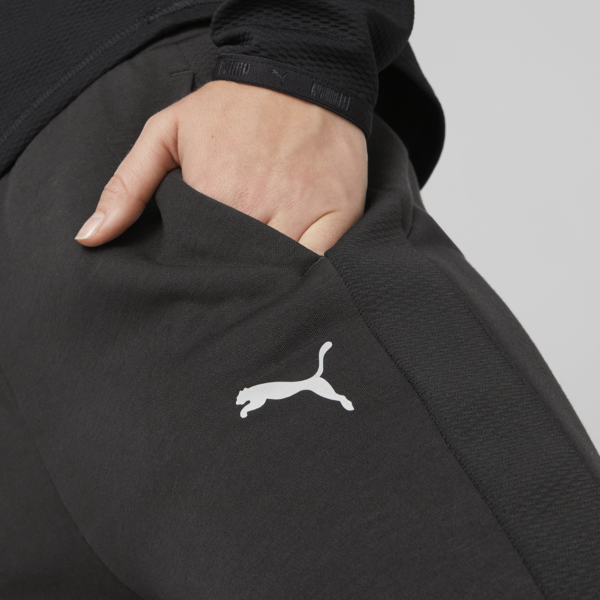 EVOSTRIPE High-Waist Pants Women, PUMA Black, large-ZAF