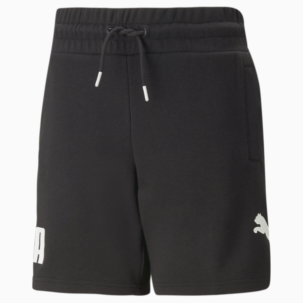 PUMA Power Shorts Youth, PUMA Black, large-ZAF