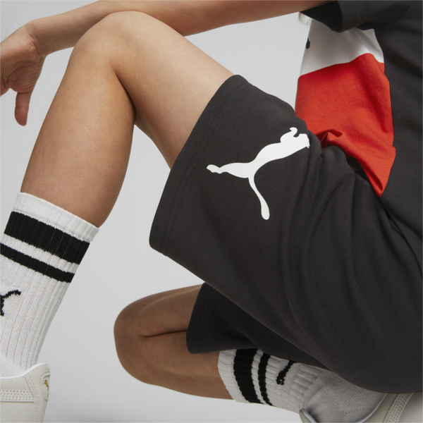 PUMA Power Shorts Youth, PUMA Black, large-ZAF