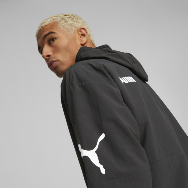 PUMA POWER Windbreaker Men, PUMA Black, large-MEX