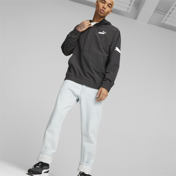 PUMA POWER Windbreaker Men, PUMA Black, large-MEX