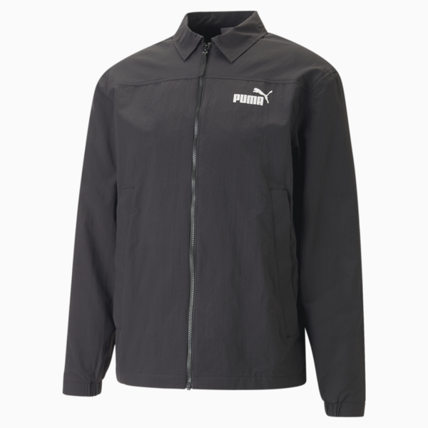 Coach Jacket Men, PUMA Black, large-ZAF