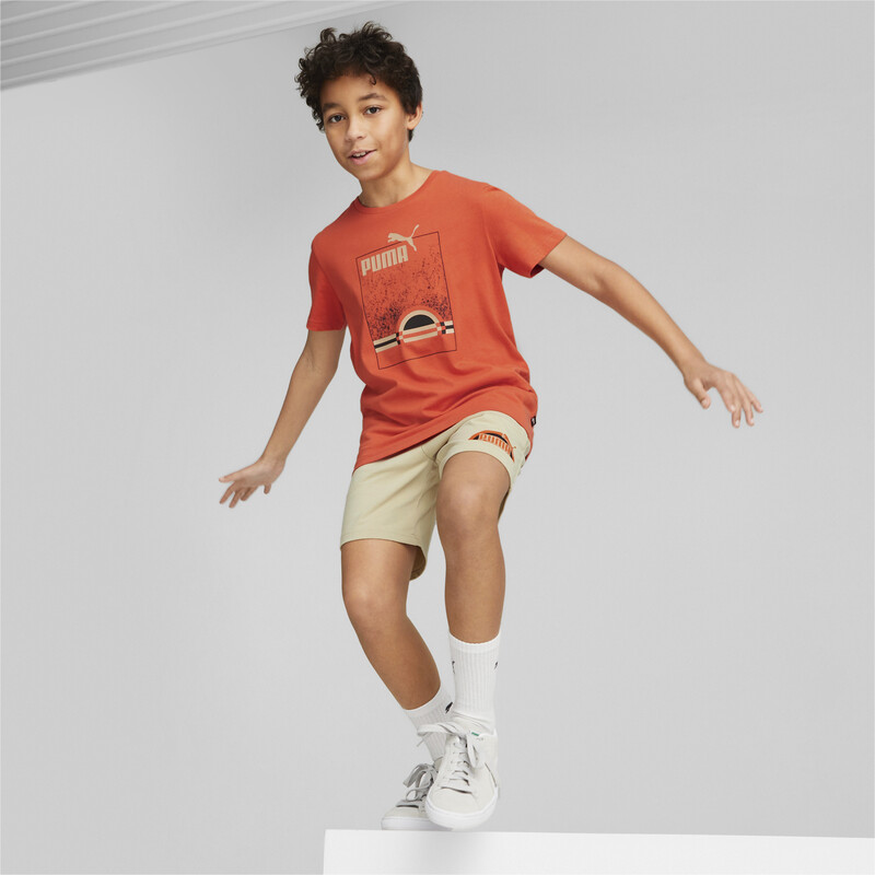 PUMA STREET ART Summer Youth Regular Fit T-Shirt