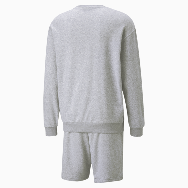 Relaxed Sweatsuit Men, Light Gray Heather, large-ZAF
