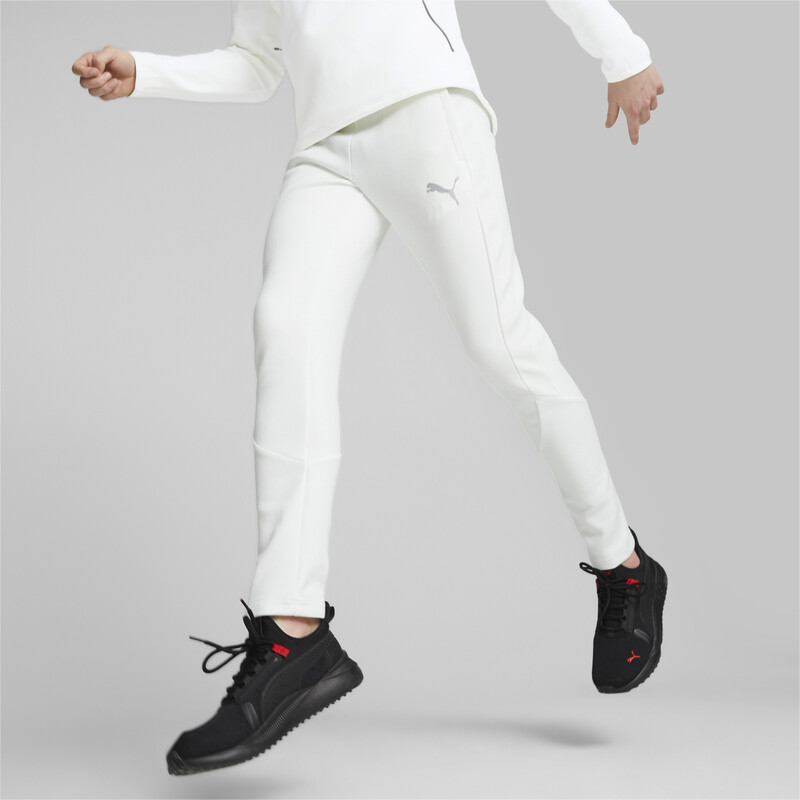 

Men's PUMA Evostripe Slim Fit Track Pants, White
